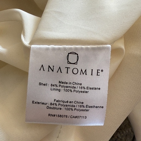 Anatomie Women's Medium Cream Blazer - Picture 5 of 5